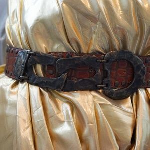 Leatherock Embossed Belt